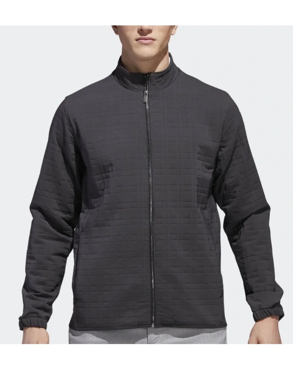 AdiPure By Adidas Men's Quilted Golf Jacket